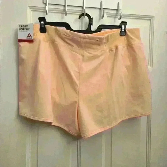 Reebok Evolution Short Peach,Size L - Picture 2 of 3